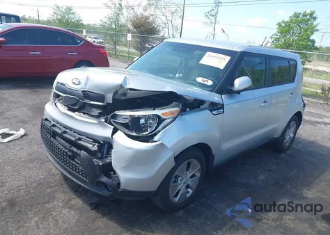 2015 Kia Soul из США, поврежденный, VIN KNDJN2A21F7752906